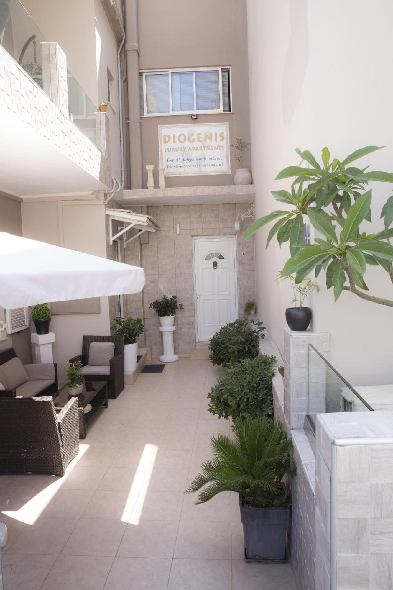 Diogenis Deluxe Apartment Rethymno Exterior foto